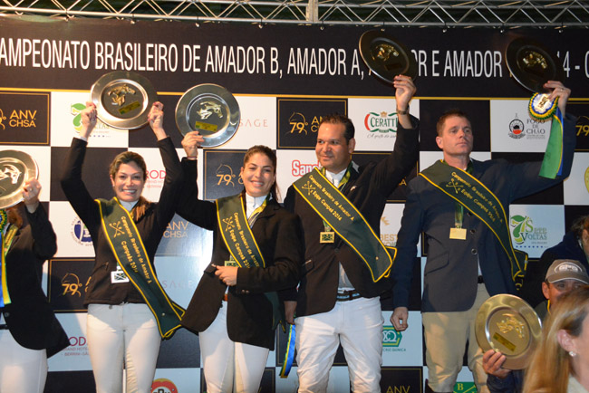Os representantes de Brasília deram show de categoria
