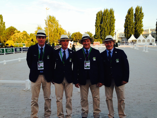 Thomas Wolff  integrou a comissão veterinária nos Jogos Equestres Mundiais 2014 na França