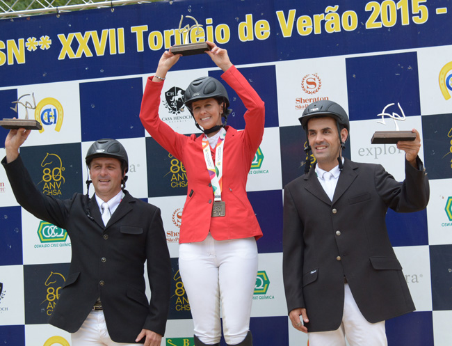 Vitória feminina na categoria Amador A