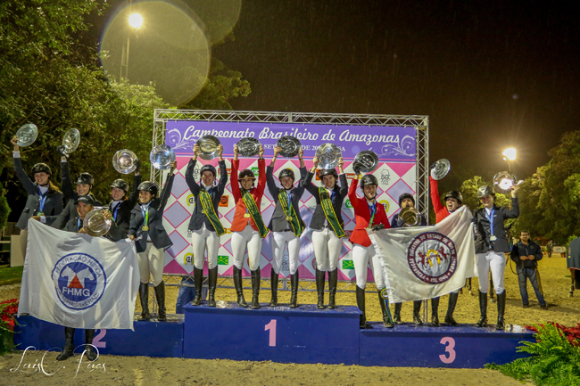 Katia Magro, amazona santamarense, integrou o time de ouro no Brasileiro de Amazonas
