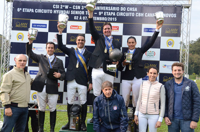 Os bravos campeões do GP HSA 2015 que enfrentaram a chuva e não deixaram o show parar