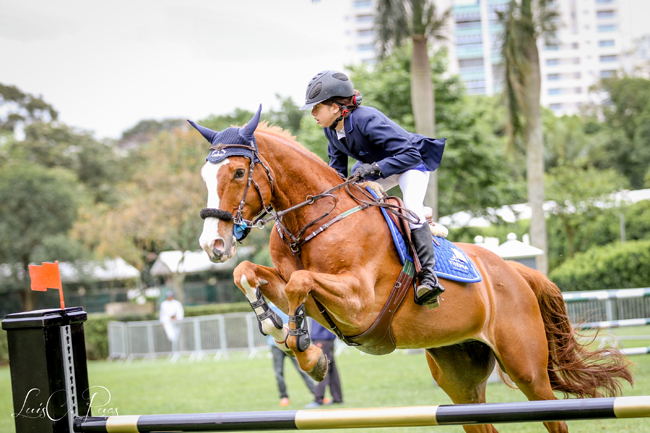 Juliana Salles Amaral de Almeida com Figo van de Kruishoeve;img: Luis Ruas