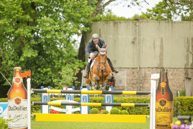 Zé Roberto e Maestro St Lois Sanol Dog Protécnica de volta às pistas em boa forma; img: Luis Ruas