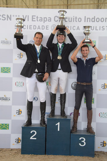 Toninho Sanches, representante do CHSA, campeão Master A