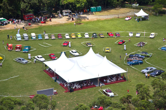 Vista área Classicos Brasil 2015 no CHSA