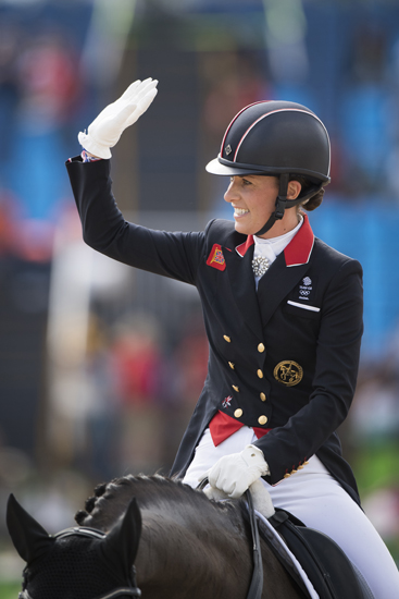 Horse Inspection COUNTRY DAY 5 OLYMPIC GAMES RIO Dressage Individual . Grand Prix. GBR Charlotte DUJARDIN Pic Richard Juilliart