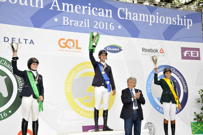 Os campeões Sul Americanos Young Riders 2016