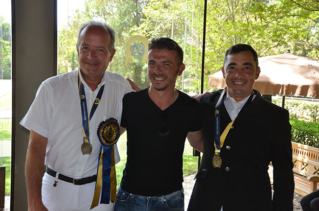 Rodolpho com Bruno e Ricardo, vencedores da série Forte II
