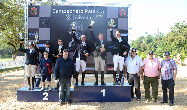 Paulista Master Top: Hípica Paulista, campeã, CHSA, vice